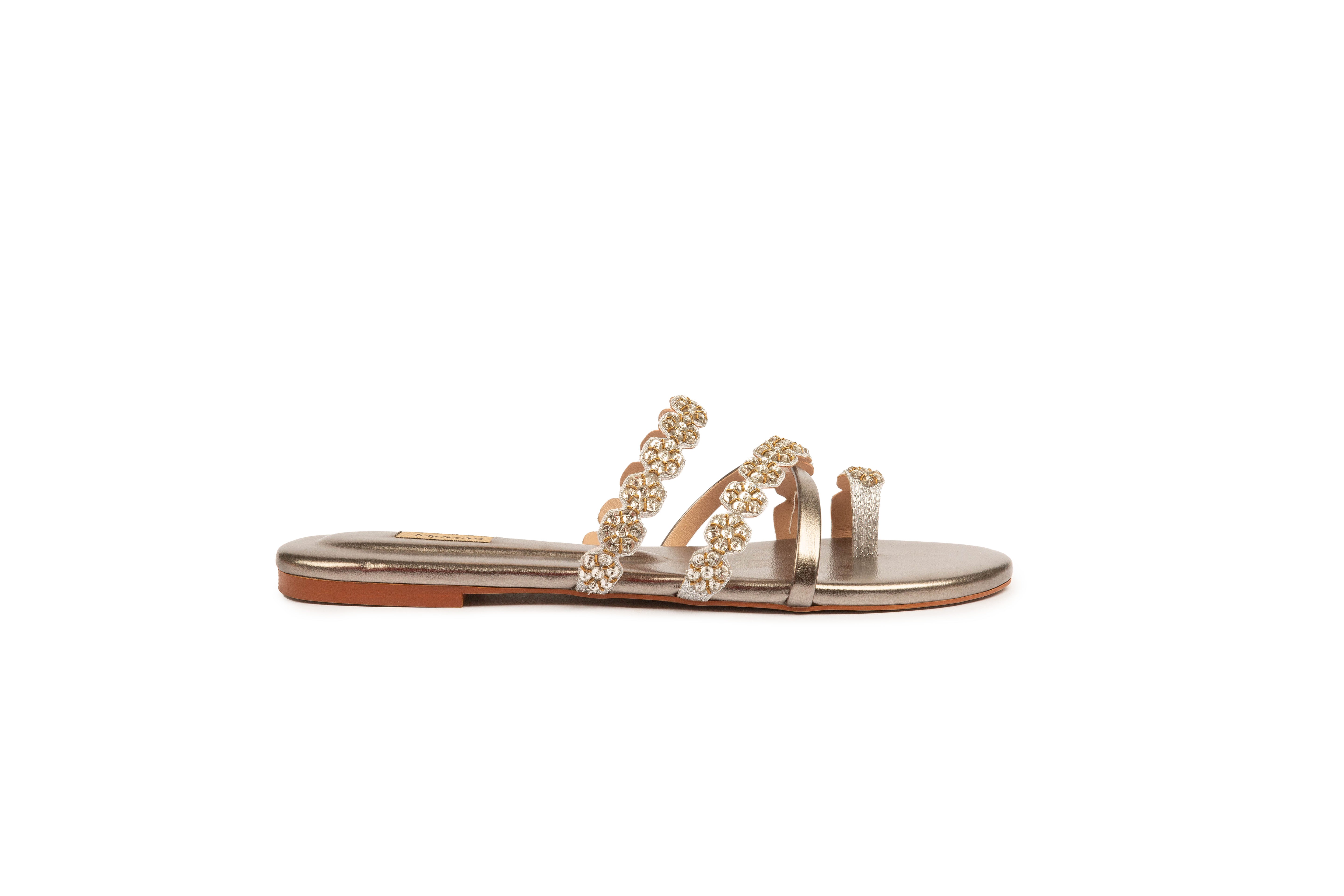 AYLA FLAT - CHARCOAL GREY